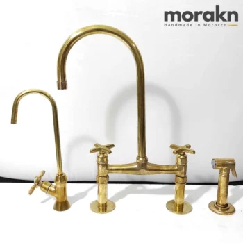 Brass Bridge Faucets - Morakn.com