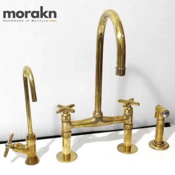 Brass Bridge Faucets - Morakn.com