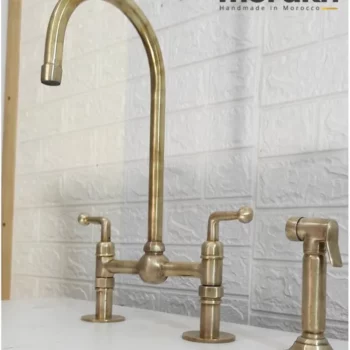 Brass Bridge Faucets - Morakn.com