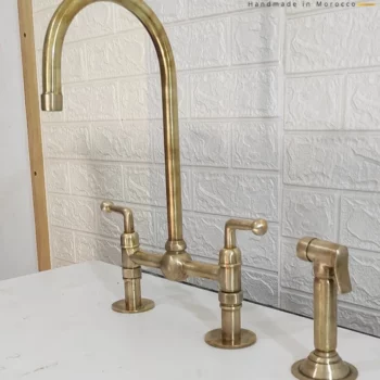 Brass Bridge Faucets - Morakn.com