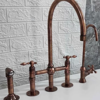 Brass Bridge Faucets - Morakn.com