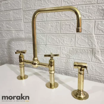 Brass Bridge Faucets - Morakn.com