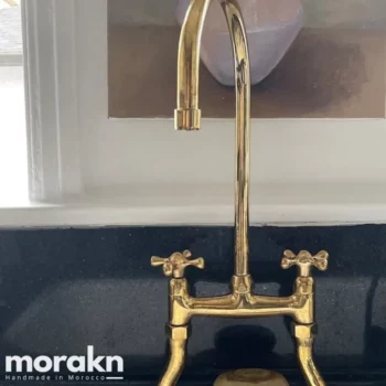 Brass Bridge Faucets - Morakn.com