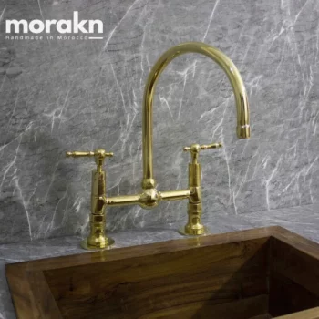 Brass Bridge Faucets - Morakn.com