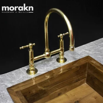 Brass Bridge Faucets - Morakn.com